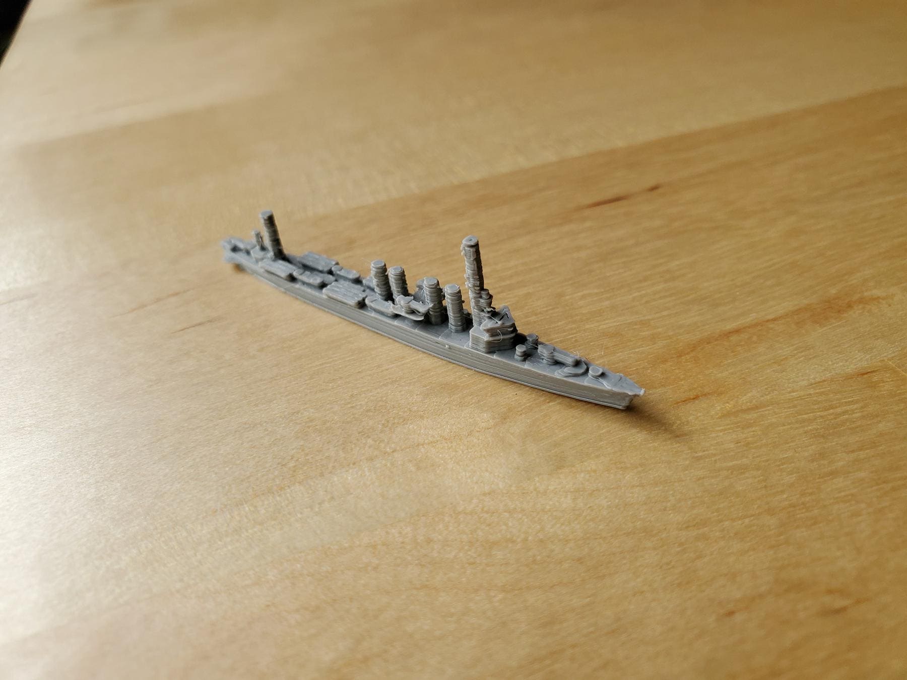 1/1200 WWII USN Destroyer USS Wickes x 2 3D Printed Grey 