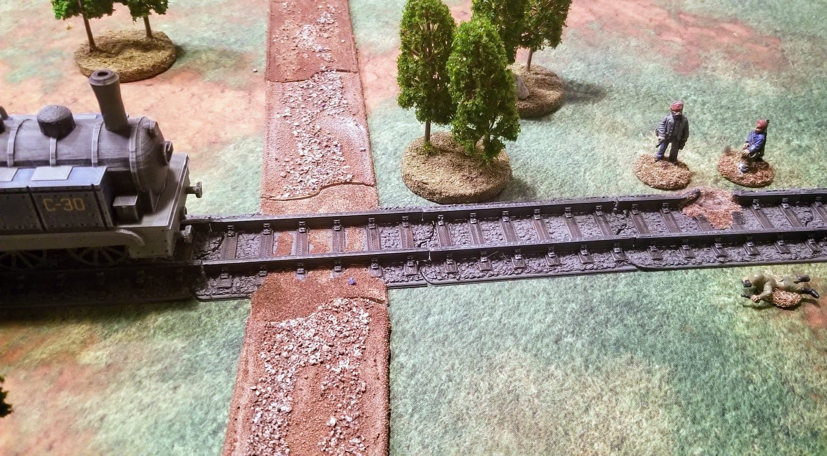 Details about   Unpainted BUNDLE 28mm WW2 Bolt Action Resin Railway Track 
