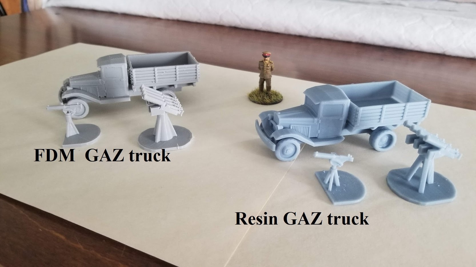 Details about   UM-MT Models 1/48 Soviet GAZ TRUCK WITH QUADRUPLE MAXIM ANTI-AIRCRAFT GUNS 