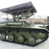Katyusha launcher based on the Soviet T-60 tank