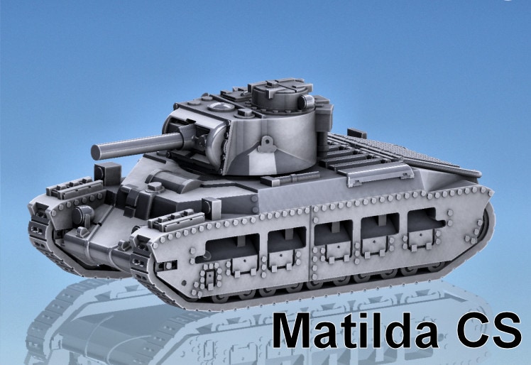28mm 1/56 3D printed Post War British Centurion ARV suitable for Bolt Action 