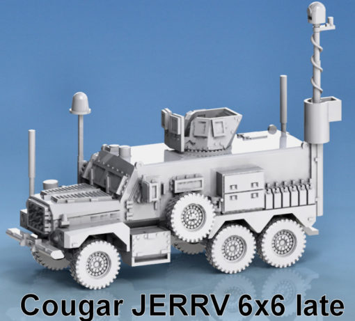 Modern COUGAR JERRY 6x6 scaled at 1:50th suit for wargames,bolt action 
