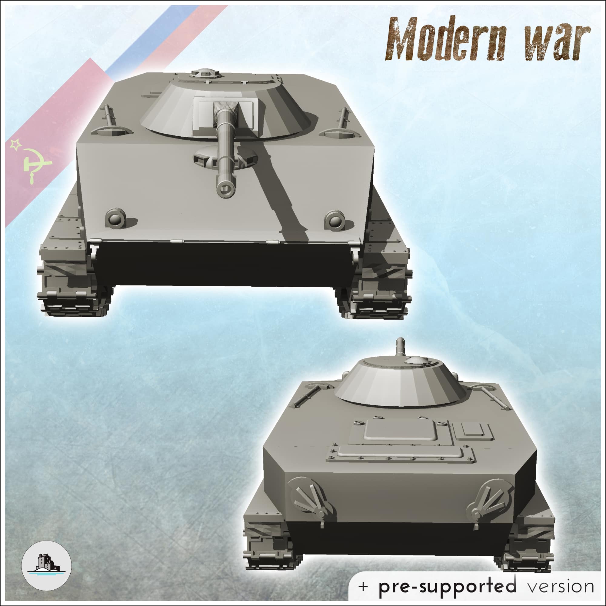 PT-76 - Amphibious Tank - Sticker Pack