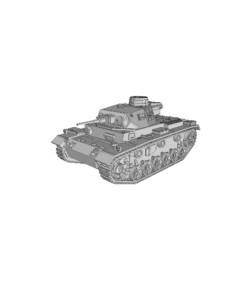 Pz KPFW III Ausf J 1/56 (28mm)